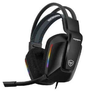 AUDIFONO GAMER MICRONICS MATRIX HG808 7.1 USB RGB