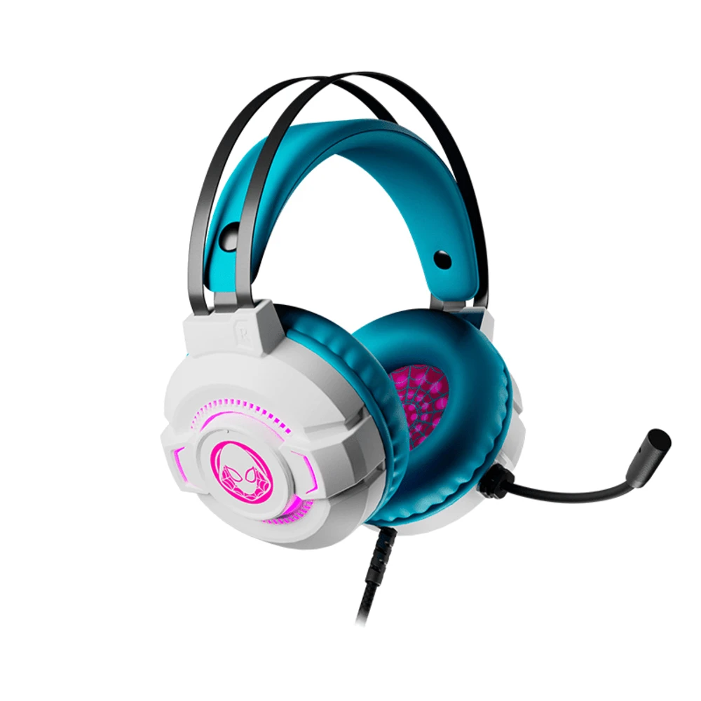 AUDIFONOS GAMER EDICION SPECIAL SPIDER GWEN XTECH XTH-M565SG (4)