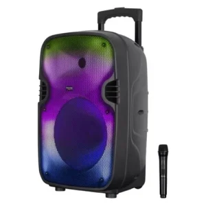 PARLANTE PORTATIL MAXTRON VIVALDI 15" MX116 CON MICROFONO